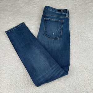 Kut From The Kloth Jeans Women's 12 Blue Juliet Slouchy Boyfriend Button Fly